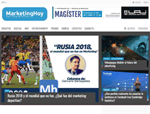 Tablet Screenshot of marketinghoy.com